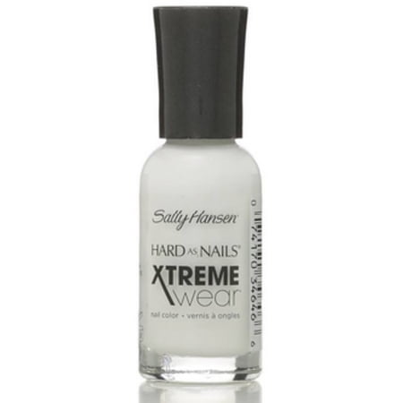 Sally Hansen Hard as Nails Xtreme Wear, White On [21], 0.4 oz
