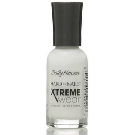 Sally Hansen Hard as Nails Xtreme Wear, White On [21], 0.4 (Best Hard Wearing Nail Varnish)
