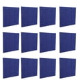 thumbnail image 2 of 12Pcs Soundproofing Insulation Panel Beveled Edge Tiles Acoustic Treatment Decoration 9 Blocks, 2 of 14