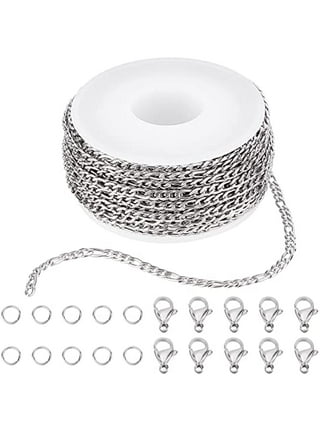 1 Roll of DIY Metal Chain Jewelry Necklace Making Link Chains Bags Crafts  Chain Jewelry Making Supplies 