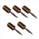 thumbnail image 1 of 5X Peine de Sarga Recta para el Cabello, Cepillo de Cerdas de Natural, Cepillo Redondo, Rizador de Soplado, Herramienta de Peinado de Peluquería DIY, 1 of 6