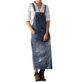 thumbnail image 1 of Robe en Denim pour Femmes Aguichant Robe Décontractée en Denim pour Femmes Aguichant Sans Manches à Fermeture Éclair, 1 of 6