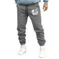 thumbnail image 1 of FcBaudy Pantalons Longs Pantalons de Sport pour Hommes Pantalons de Course Fuselés Pantalons d'Exercice à Cordon Pantalons Imprimés Pantalons pour Hommes, 1 of 4