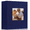 Blue, variant on 4x6 Photo Album Holds 300 Pictures, Leather Cover with Front Window, Large Capacity Slip-in Picture Albums with Horizontal Pockets for Wedding Kids Travel Anniversary Family Baby Photo Books, Black