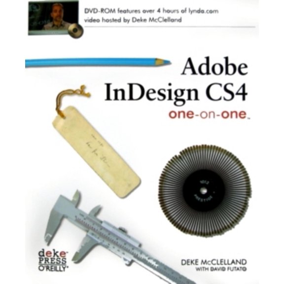 Pre-Owned Adobe Indesign Cs4 One-On-One [With CDROM] (Paperback) 059652191X 9780596521912