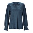 thumbnail image 5 of Vedolay Women's Tops Fall Tops Blouses Plus Size Tops Women Elegant Shirts Blue,S, 5 of 5