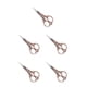 thumbnail image 1 of Tijeras de costura profesionales Kenally de acero inoxidable para sastres y costura bronce rojo Type2 NO2, 1 of 6