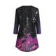 thumbnail image 5 of Camisas Navideñas Para Mujer, Blusas de Manga Larga, Informales, Con Cuello en O, Blusa Estampada Odeerbi  ODB206492, 5 of 6
