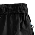 thumbnail image 4 of Aimik Mens Plus Size Casual Shorts with Pockets Drawstring Waist Mens Leisure Shorts Summer Soft Comfortable Shorts for Vacation or Daily, 4 of 5