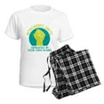 thumbnail image 4 of CafePress - Introverts Unite Women's Light Pajamas - Women's Short Sleeve Print T-Shirt and Pants Light Cotton Pajama Set, 4 of 7