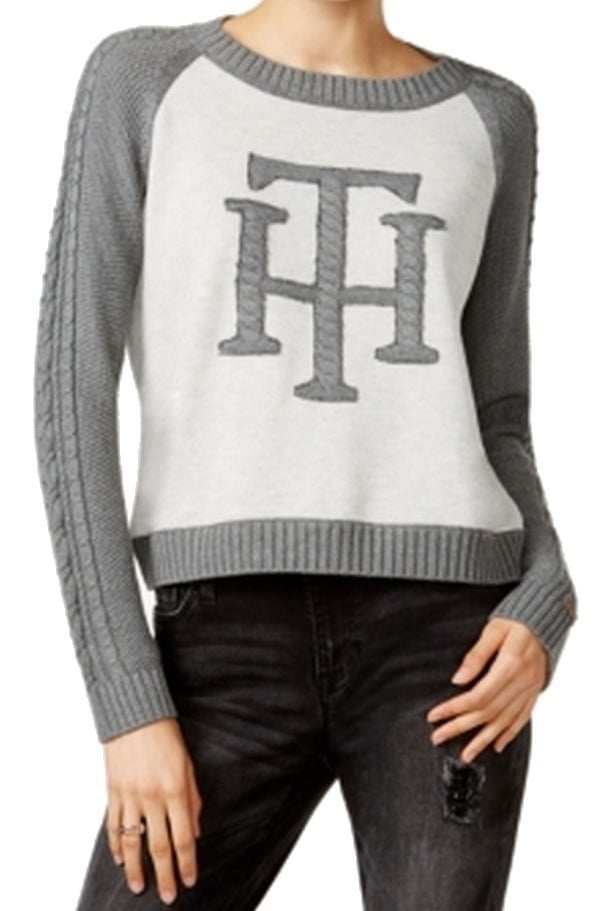 tommy hilfiger women's crew neck sweatshirt