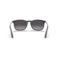 thumbnail image 4 of Ray-Ban Chris Sunglasses for Women and Men, Rubber Black Frames with Grey Gradient Lenses, Size 54, 4 of 6