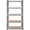 Light Gray, variant on Yaheetech 5 Tier Metal Storage Rack with Adjustable Shelves, Black