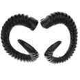 thumbnail image 2 of 1 Par Cuerno Artificial de Ovejas Adorno de Diadema de Pelo Disfraces de 15x12cm Zulema Coleccionable decorativo, 2 of 8