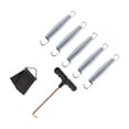thumbnail image 2 of QualitChoice Trampoline Spring Premium Alloy Repair Hardware Spring Duty Heavy Trampoline 10cm Parts 14.7cm Spring, 2 of 6