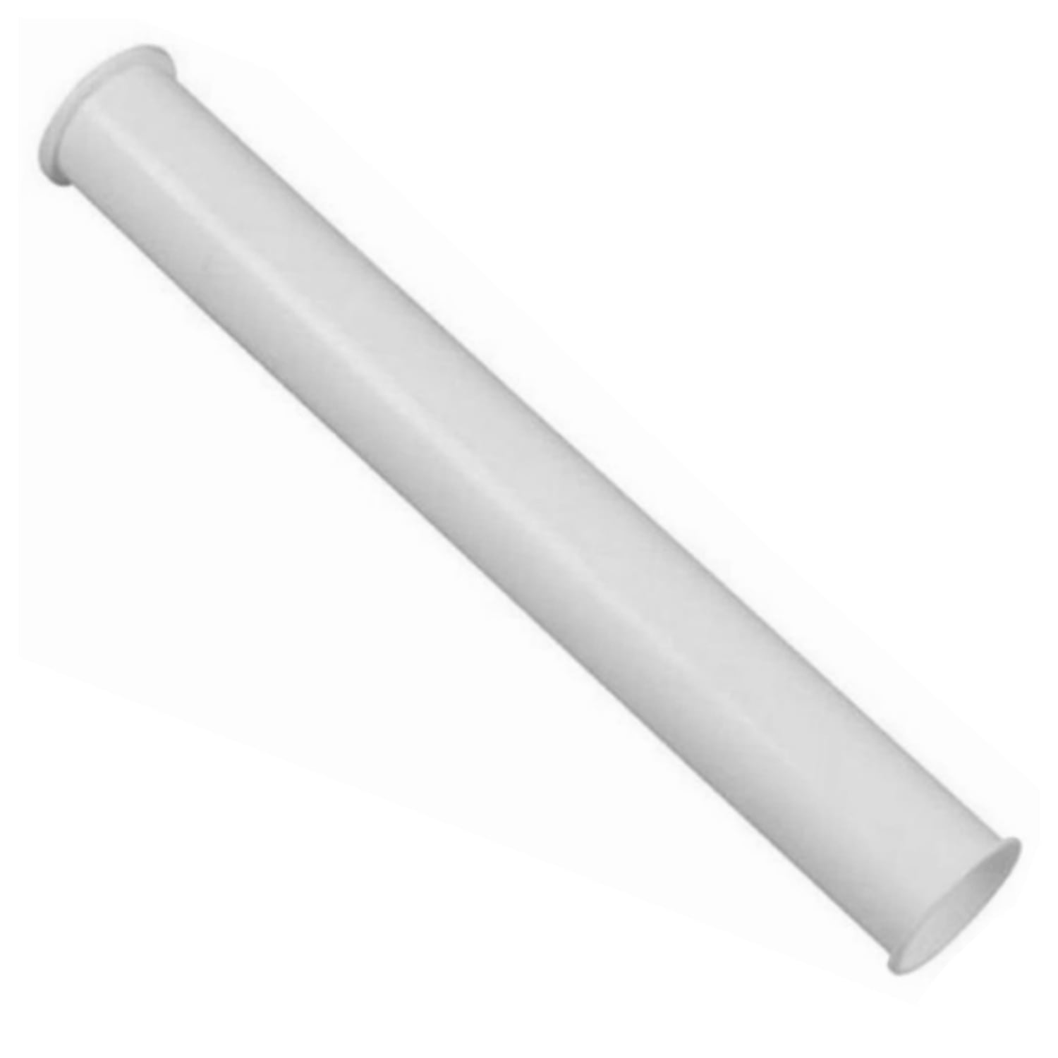 Uxcell 1.26" ID Plastic Flanged Tailpiece Kitchen Drain Direct Connect Tube White 2 Pack