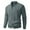 Gray, variant on zejinsd Mens Lightweight Jackets Casual Slim Fit Stand Collar Long Sleeve Two-way Zipper Cardigans Outwear Jackets