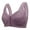Purple, variant on Bras for Women,Seamless Thin Vest Bra with Soft Support for Large Chest and Fixed Half Cup Design for Comfortable Wear,Sports Bras for Women,Purple,38
