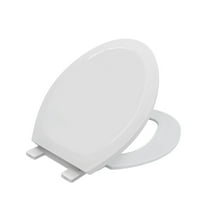 Standard Elongated Toilet Seat, Glossy White