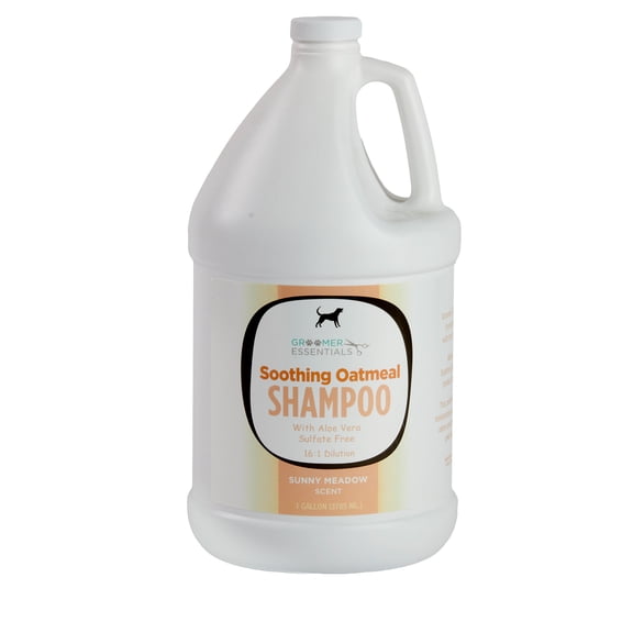 Groomer Essentials - All Natural Soothing Oatmeal Dog Shampoo (For Itchy Skin)