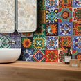 thumbnail image 4 of 72PCS Self Adhesive Mosaic Brick Tile 3D Sticker Kitchen Bathroom Wall Stickers -10X10cm, 4 of 8