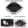 thumbnail image 4 of Multipurpose Travel Tote Bag Featuring Basketball Football Designs Lightweight Weekender Bag with Adjustable Strap for Training Play, 4 of 5
