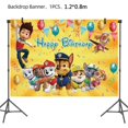 thumbnail image 3 of Decoración de fiesta de la Patrulla Canina, suministros de cumpleaños, Chase Marshall Skye, globo de papel de aluminio para niños, regalo para eventos, vajilla desechable, 3 of 5
