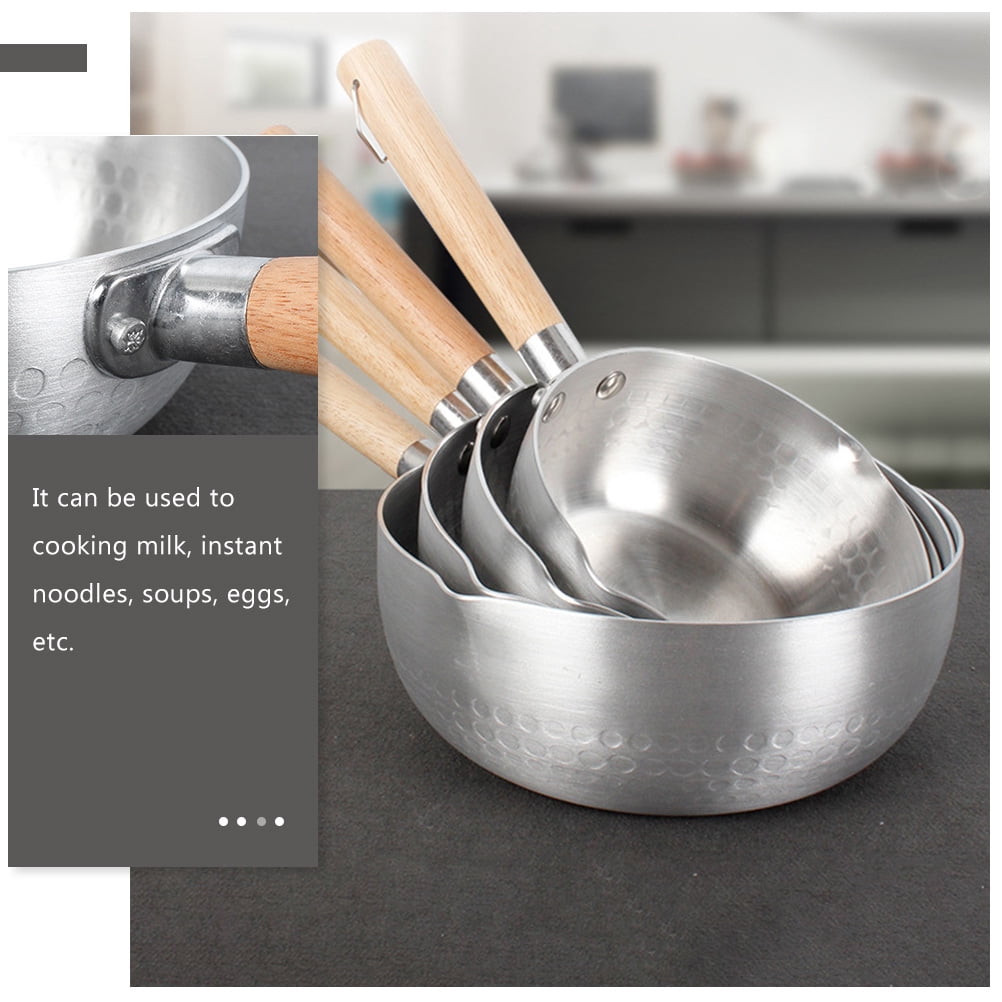 LOLIPPYY Stainless Steel Saucepan for Home Cooking, Perfect for Heating Soup, Boiling Water, and Instant Noodles