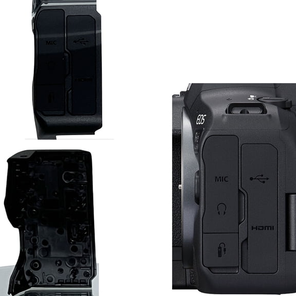 Interface Rubber MIC Remote HDMI Cap Cover For CANON EOS R6II R6 II CAMERA CG2-7261