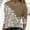 Brown, variant on BLTIBY Long Sleeve Top for Women Printed Round Neck Shirts Fashion Loose Casual Lightweight Pullover Blouse Brown XXL