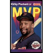 1988 Donruss MVP Kirby Puckett #BC-1 Minnesota Twins Baseball Card Very Good