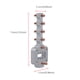 thumbnail image 5 of Drone Range Extender High Gain Good Performance Plug And Play Signal Booster Antena de control remoto para 2pcs Eigraketly EL014410-02, 5 of 5