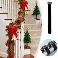 thumbnail image 2 of Fixing Clip 2 Tie Solutions for Wreaths Xmas Lights and Home Stairways Durable Nylon Reusable Fastening Straps for, 2 of 6