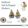 thumbnail image 4 of Servette Home Sailboat and Palm Tree Salt and Pepper Shaker-Nautical Kitchen Décor, 4 of 7