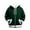 Blackish Green, variant on Boys Fleece Soft Hooded Jackets Winter Fuzzy-Lined Zip up Coats Christmas Thick Warm Hoodies Clothes with Pockets