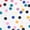 Colorful Polka Dots, variant on Agnes Orinda Women's Plus Size Blouses Pin Dots V Neck Ruffle Short Sleeve Spring Summer Boho Tops 4X Brown
