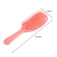 thumbnail image 1 of Cepillo para el cabello con costillas huecaspeine para masaje del cuero cabelludo de secado rápidoherramienta de estilismo (rosa) Ehuebsd cuidado belleza, 1 of 3