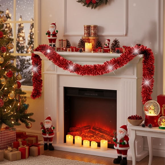 Toallas de cocina navideñas de poliéster multicolor con estampado navideño, súper suaves, de alta durabilidad, multiusos, absorbentes para cocinar, hornear y Nchkun