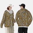 thumbnail image 4 of Balery Leopard Sudadera ligera de manga larga con capucha y protección solar UPF 50+ para hombre y mujer, ideal para pesca y running-Small, 4 of 7