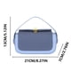 thumbnail image 3 of Bolso bandolera con solapa de tela colorida, elegante y funcional., 3 of 6