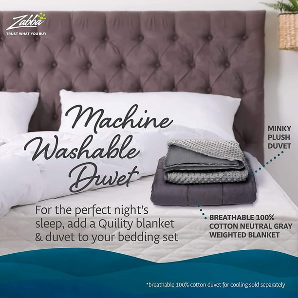 Quility weighted blanket duvet cover sale