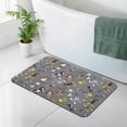 thumbnail image 2 of Cartonn Looney Tunes Diatomaceous Mat Rubber Anti Slip Floor Mat Diatom Mud Doormat Super Absorbent Bath Mat Rug 15.7x23.6in, 2 of 7