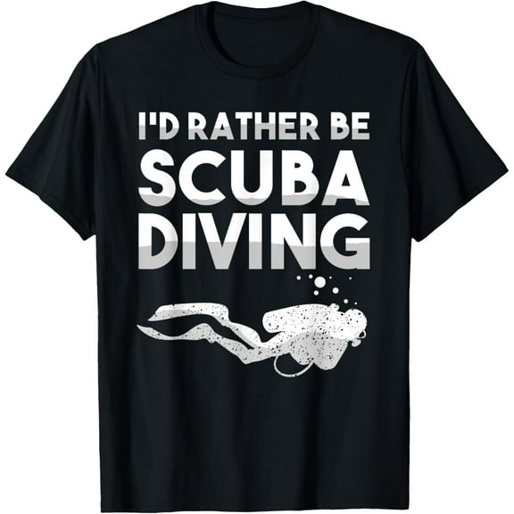 Exquisite and comfortable-Funny Scuba Diving Art For Men Women Scuba Dive Scuba Diver T-Shirt