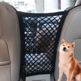 thumbnail image 2 of Barrera de coche para perros, barrera de red de coche para perros, barrera para mascotas, organizador de malla de seguridad para automóviles, divisor de seguridad para coches para niños y ma, 2 of 5