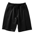 thumbnail image 7 of Men's Bermuda Shorts Workout Shorts Fitness Running Outdoor Casual Athletic Jogging Knee Length Pants with Pockets, 7 of 7