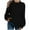 Black, variant on Sevevn Women's Casual Long Sleeve Sweaters Loose Crewneck Knit Solid Pullover Sweater Jumper Tops