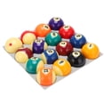 thumbnail image 2 of Ccdes Résine Mini Boule de Billard, 57.2mm Billard Ensemble Professionnel Résine Petite Boule de Queue de Piscine Ensemble Complet, Boules de Billard Ensemble, 2 of 8