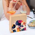 thumbnail image 3 of Yayeee Napkin Holder for Table Kitchen Paper Tissue Organization, Flowers Pattern Style, 3 of 8