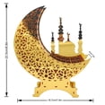 thumbnail image 3 of Kuroiy Ramadan Festival LED Table Ornament, Luminous Decorative Lantern, DIY Hand-Made Puzzle, Unique Hollow Pattern, Soft Glow Night Light, Desktop Eid Decor, One Piece, 3 of 5