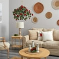 thumbnail image 5 of Pemberly Row Vibrant Begonia Blooms Hanging Basket in Red/Brown, 5 of 7